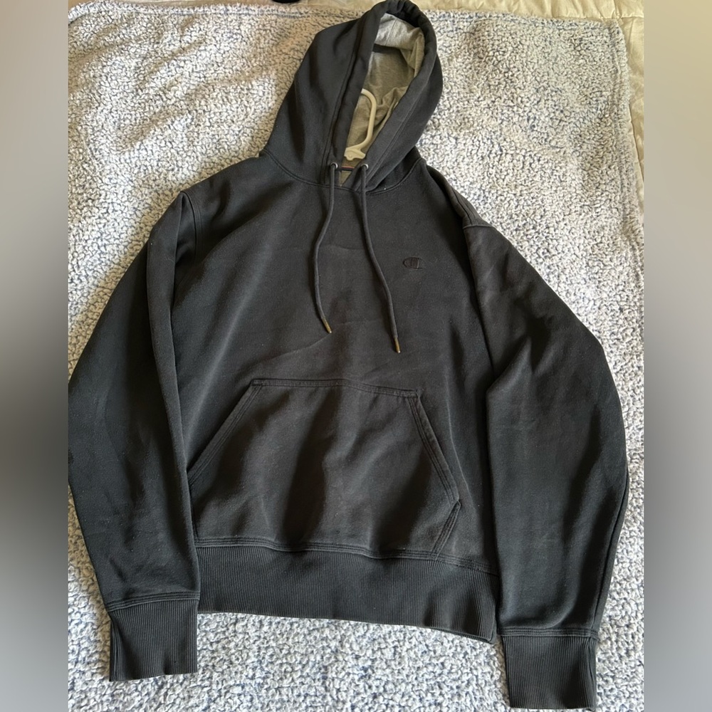 Champion Black Hoodie for Men